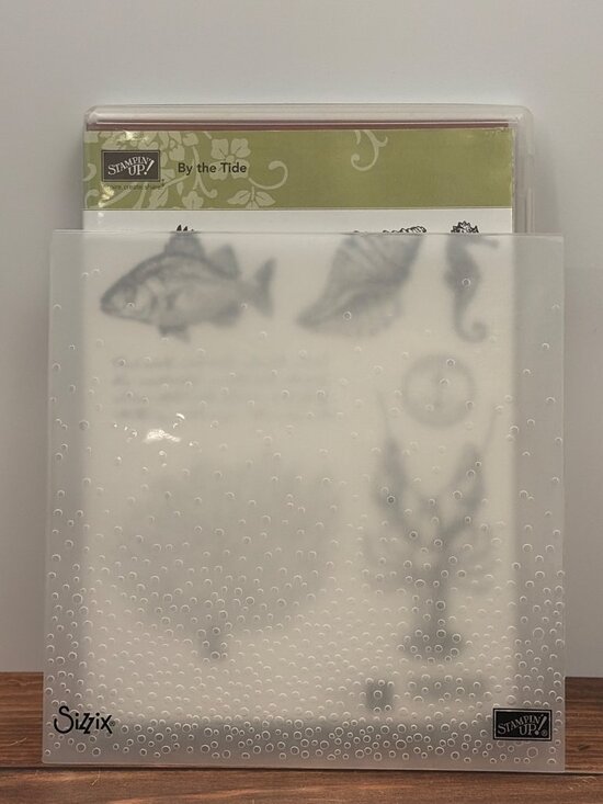 Stampin' Up! Other - BNDL STAMPIN UP 129120 BY THE TIDE STAMP SET & SOFTLY FALLING EMBOSSING FOLDER